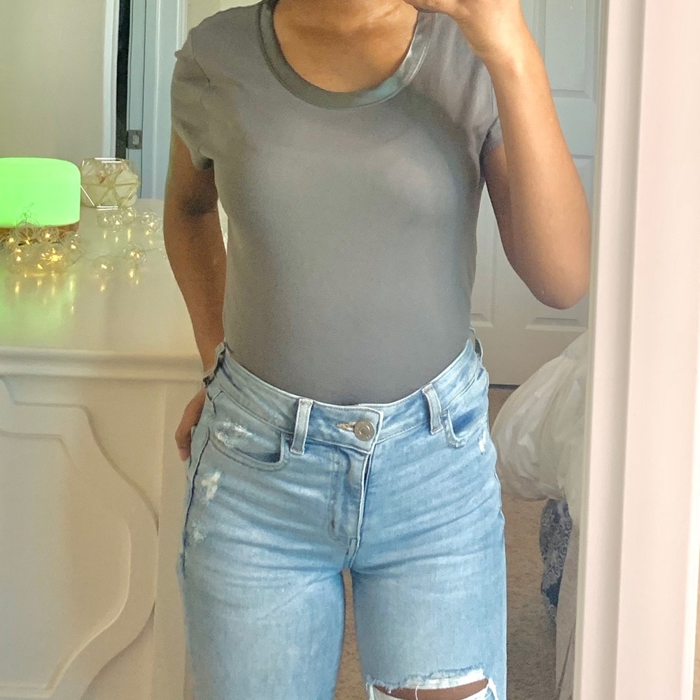 Banana Republic Grey Top